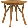 VIDAXL - vidaXL Table de jardin Ø 85 cm Bois d'acacia solide - vignette
