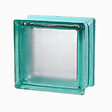 GLASSBLOCKS - Luxfera brique de verre 15x15x8 cm, vert transparent brillant (MGSMIN) - vignette