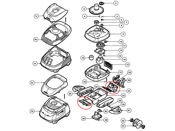 HAYWARD - Kits volets + ressorts pour nettoyeur de piscine - Hayward - large
