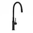 SWISS AQUA TECHNOLOGIES - Mitigeur pour évier de cuisine, bec flexible en silicone, aérateur Neoperl®, cartouche en céramique, noir mat (SATBSD290CM) - vignette