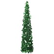 VIDAXL - vidaXL Sapin de Noël artificiel escamotable vert 150 cm PET - vignette