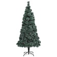 VIDAXL - vidaXL Sapin de Noël artificiel avec support Vert 150 cm PET - vignette