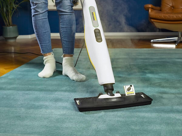 KARCHER - Balai vapeur SC 3 Upright EasyFix - 1600W - Blanc - large