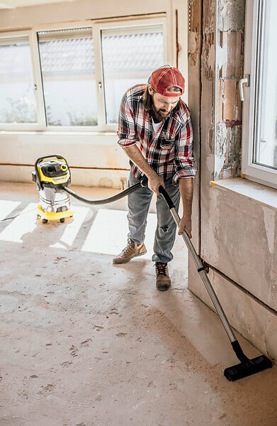 KARCHER - Aspirateur eau et poussières WD6 SV - 1300W - 30L - large