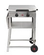 KRAMPOUZ - Plancha électrique Kombi en inox - Grise - 1250W - vignette