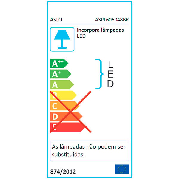ASLO - Panneau LED Carré 595 x 595mm 48W 6500K Blanc froid ASLO - large