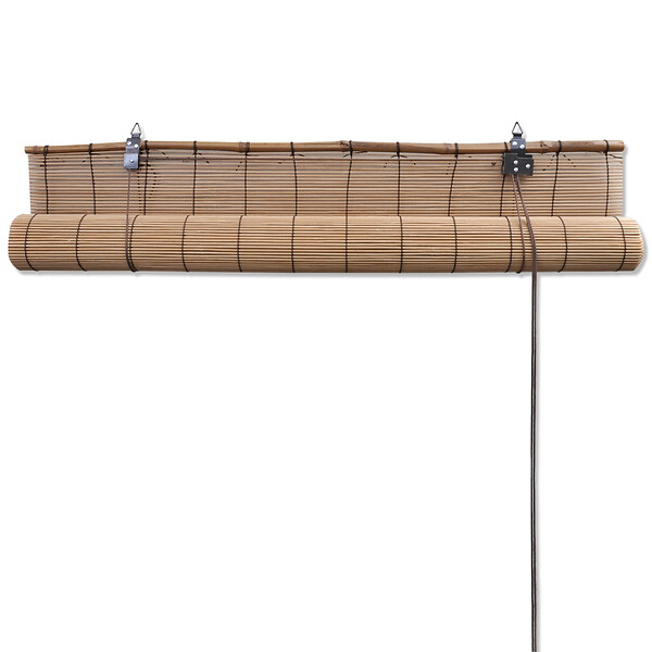 Store En Bambou Naturel - Pour Intérieur Et Extérieur - Enrouleur, Réglable - Personnalisable (65 à 180 Cm)