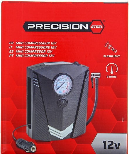 PRECISION - Mini compresseur 12V - 100W - 8 bars - large