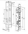 LOCINOX - Serrure à  encastrer FORTYLOCK tout en inox 20mm pour profil 40mm - LOCINOX - P00007978 - vignette