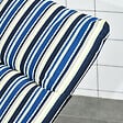 OUTSUNNY - Bain de soleil pliable transat inclinable 6 positions grand confort avec matelas + accoudoirs acier polyester multicolore - vignette
