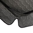 OUTSUNNY - Balancelle de jardin 3 places grand confort toit inclinaison réglable épais coussins amovibles polyester acier époxy gris noir - vignette