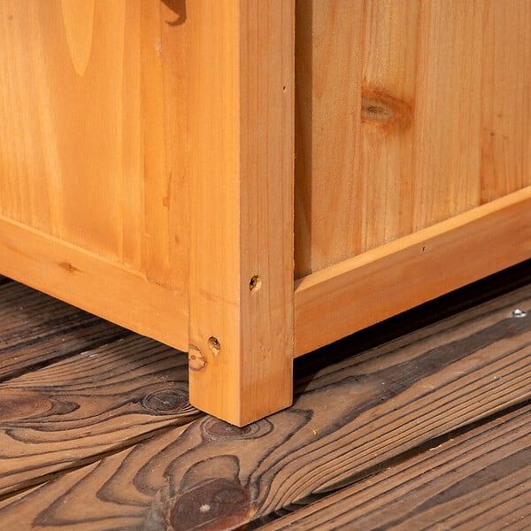 OUTSUNNY - Jardinière avec treillis et arche - bac à fleurs - jardinière sur pied - dim. 83L x 36l x 152H cm - bois sapin pré-huilé - large