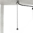 HOMCOM - Lampadaire étagère lampe étagère 26L x 26l x 160H cm 3 étagères 4 niveaux MDF blanc - vignette