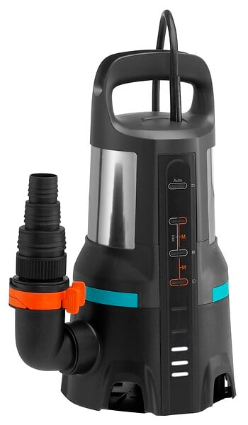 GARDENA - Pompe eaux chargées 20000 Aquasensor - Acier inox - 750W - large