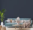 NUANCE - Peinture MonoCrème - Bleu abysse - Satin - 0.5L - vignette