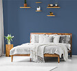 NUANCE - Peinture MonoCrème - Bleu minéral - Satin - 0.5L - vignette