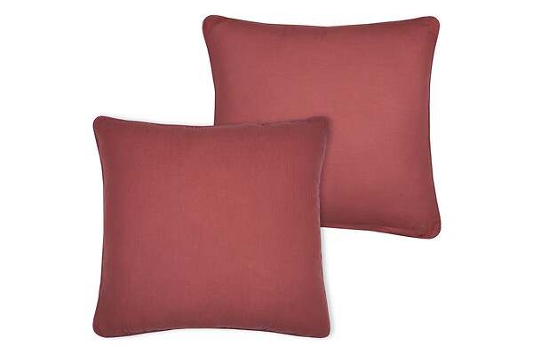 STOF - Coussin décoratif Coline - Terracotta - 45x45cm - large