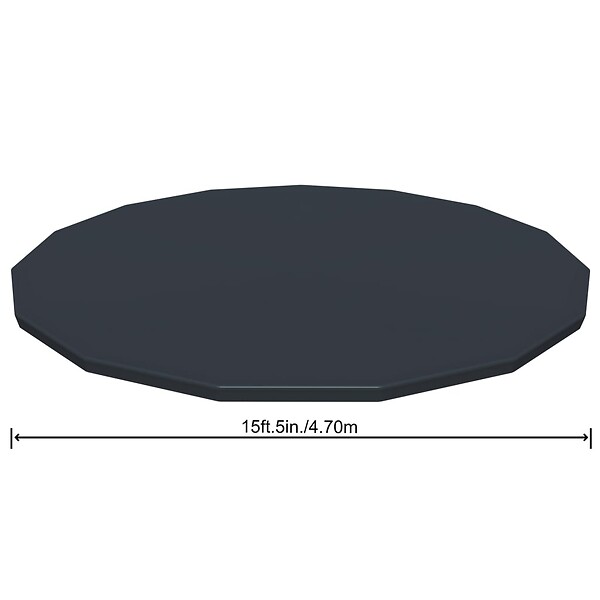 BESTWAY - Bâche pour piscine tubulaire Bestway pour piscine Ø 4,57 m - large