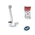 NICOLL - Vidage baignoire NICOLL avec siphon extra-plat inclus - vignette