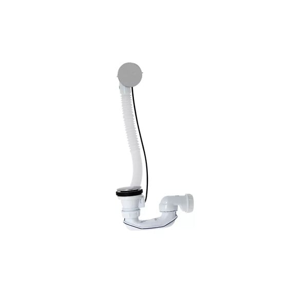 NICOLL - Vidage baignoire NICOLL avec siphon extra-plat inclus - large