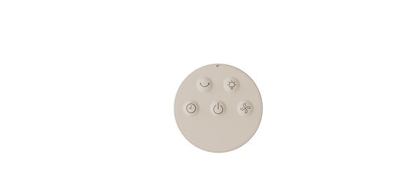 Ventilateur 2 en 1 table et sol - 30W - Blanc - large