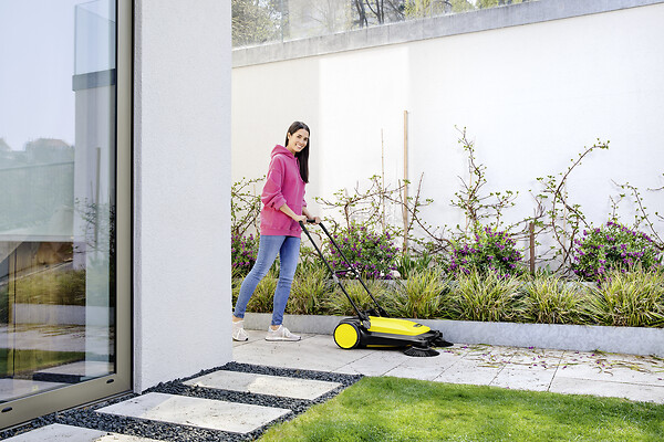 KARCHER - Balayeuse mécanique 2 brosses S4 TWIN - 20L - large