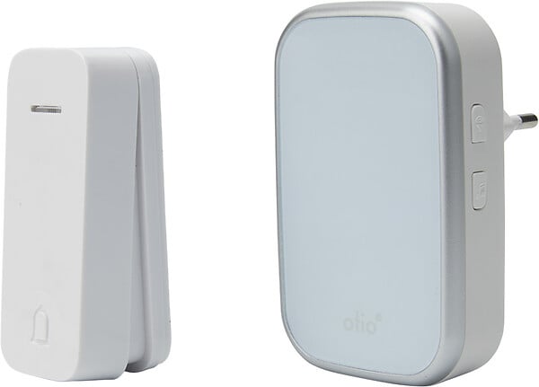 OTIO - Sonnette sans fil / bouton poussoir à brancher - 100m - 32 mélodies - Otio - large