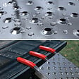 VOUNOT - Rampe de chargement pliable Charge lourde antiderapant en acier galvanise 196cm - vignette