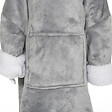 ATMOSPHERA - plaid sweat gris ours - vignette