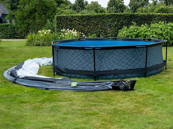 EXIT TOYS - Dôme de piscine Ø 4,60 m avec fixation au sol - Exit Toys - large