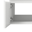 AICA SANITAIRE - AICA Meuble de salle de bain 60cm à double porte, suspendu, blanc - vignette