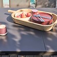 OVIALA - Ensemble table de jardin extensible 256-320 cm et 10 assises - Albi - vignette