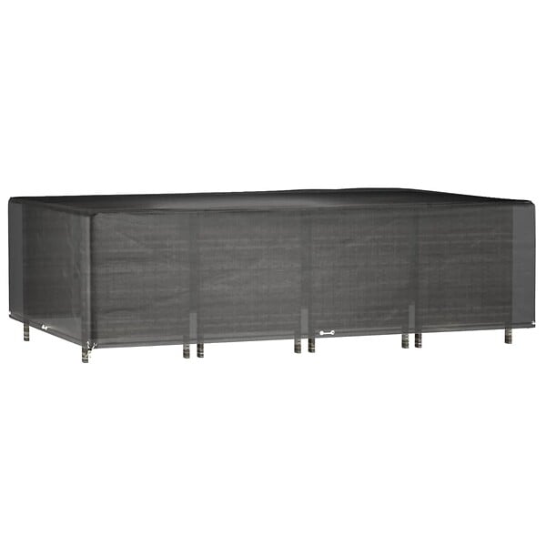 VIDAXL - vidaXL Housse de salon de jardin 16 œillets 325x205x90cm rectangulaire - large
