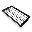 EMUCA - Kit de rangement de chaussures en métal avec cadre avec coulisses à fermeture souple pour armoire, réglable, module 900mm, Noir texturé - vignette