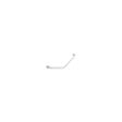 BEMETA - HELP Barre de maintien en angle 120° 66x40cm, Comaxite, Blanc (301102014) - vignette