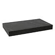EGGER - Egger Naturel plan vasque 123,5x8x50 cm, noir effet marbre (DO12050PBC) - vignette