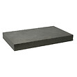 EGGER - Egger Naturel plan vasque 123,5x8x50 cm, gris foncé mat effet beton (DO12050BCS) - vignette