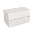 NATUREL - Naturel Verona Meuble blanc mat 65x52x50cm + deux tiroirs (VERONA66BMBU) - vignette