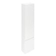 NATUREL - Naturel Meuble colonne suspendue salle de bain strié Savona 40,2x157x21,7 cm blanc brillant (SAVONAV40BI) - vignette