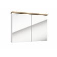 NATUREL - Naturel Armoire à miroir Naturel Stilla 80x60x15 cm blanc (STILLAE08001) - vignette