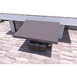 CONCEPT USINE - Store banne manuel 4 x 3 m taupe ADRO - vignette