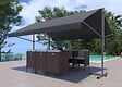 CONCEPT USINE - Store banne double pente manuel 4 x 15-15 m taupe ISEO $ - vignette