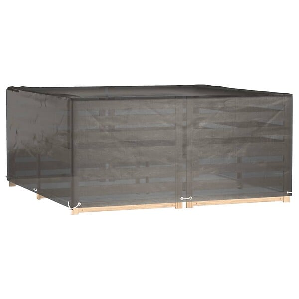 VIDAXL - vidaXL Housse de salon de jardin 16 œillets 205x205x90 cm carré - large