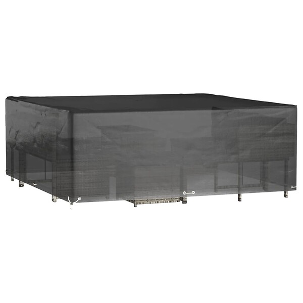 VIDAXL - vidaXL Housse de salon de jardin 16 œillets 300x300x75 cm carré - large