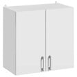 CUISINEANDCIE - Cuisineandcie - Meuble haut de cuisine Eco Blanc 2 portes L 60 cm - vignette