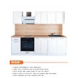 CUISINEANDCIE - Cuisineandcie - Meuble bas de cuisine Eco Blanc 1 porte 1 tiroir L 40 cm - vignette