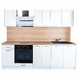 CUISINEANDCIE - Cuisineandcie - Cuisine complète ECO Blanc 240 cm - vignette