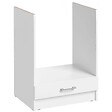 CUISINEANDCIE - Cuisineandcie - Meuble pour four encastrable Eco Blanc L 60 cm - vignette