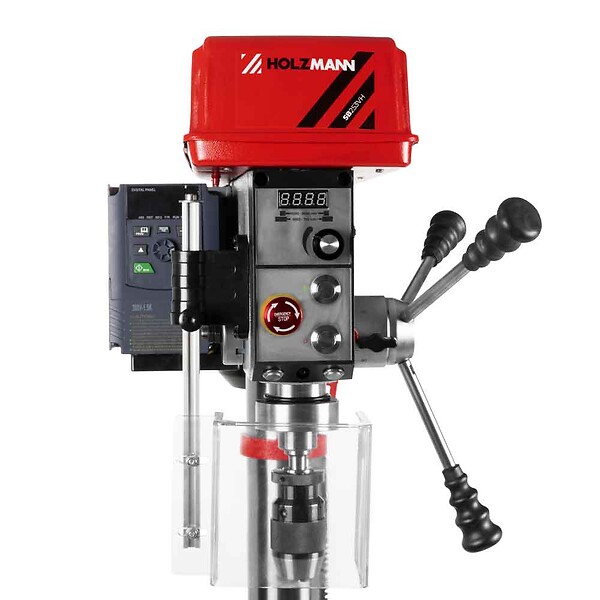 HOLZMANN - Perceuse à  colonne à  vitesse variable - 1100W - 400 V / 3 / 50 Hz - large
