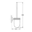 GROHE - Porte brosse WC ESSENTIALS GROHE 40374001 - Chrome - vignette